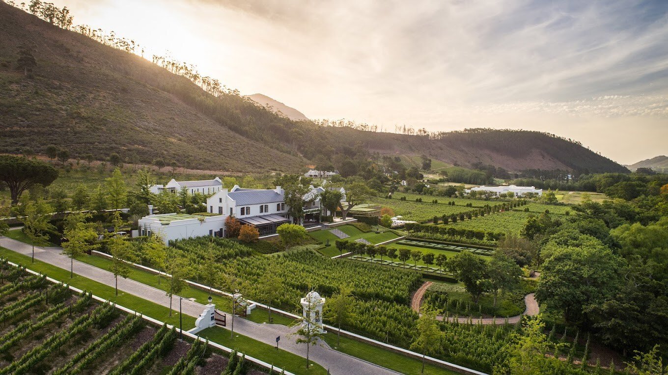 Aerial View of Leeu Estates