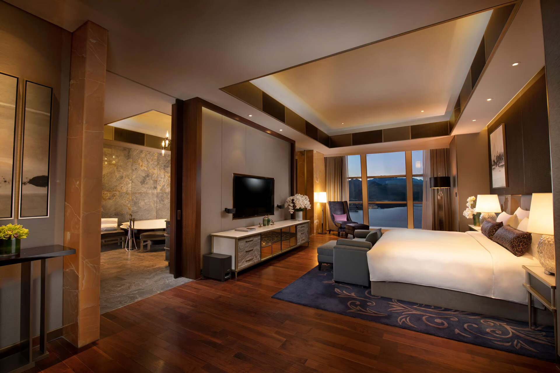 Beijing, China - Sunrise Kempinski Hotel - The Presidential Suite