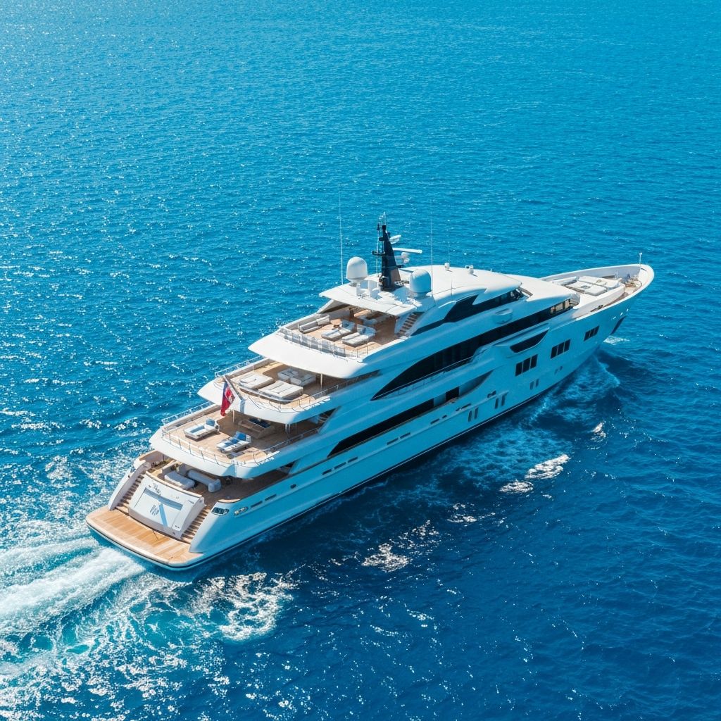 Luxury superyacht